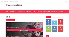 Desktop Screenshot of browserspiele.biz