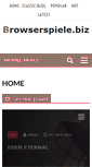 Mobile Screenshot of browserspiele.biz